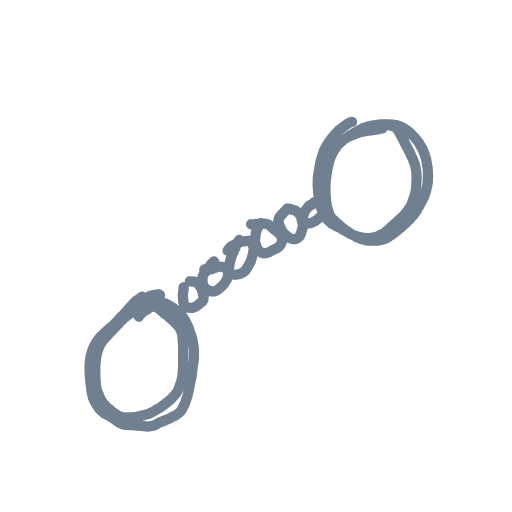 Handcuffs drawing by coal-mild-peace