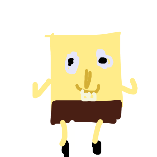 SpongeBob drawing by queen