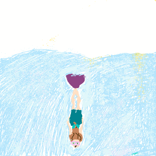 Snorkel drawing by navy-cyan-trade
