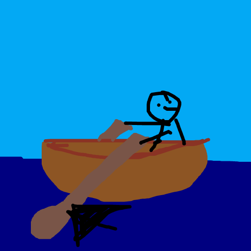 Oar drawing by sarahm42006