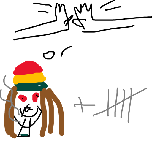 High Five drawing by princess fiona