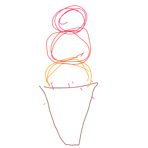 Ice Cream drawing by coal-mild-peace