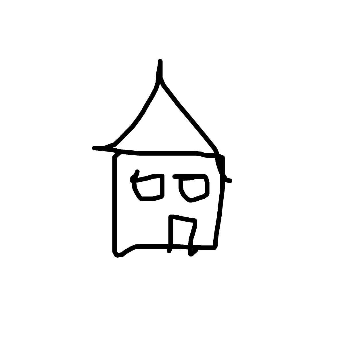 House drawing by loddie