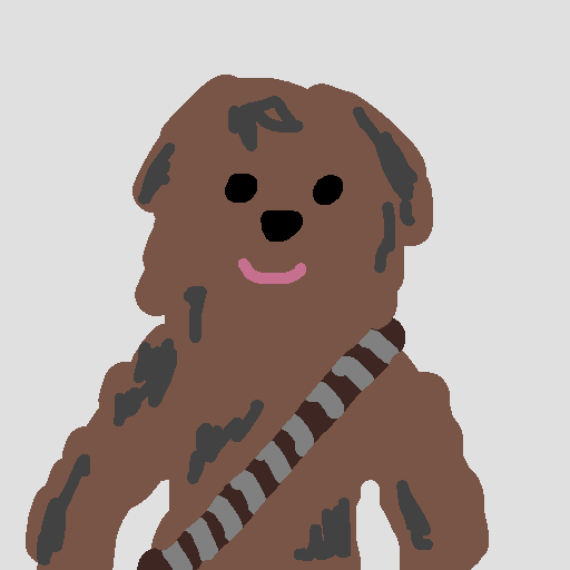 Chewbacca drawing by jashezilla