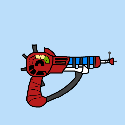 Raygun drawing by theduchess
