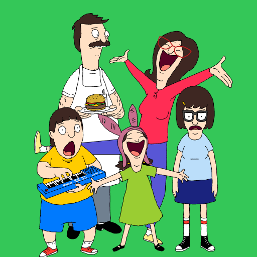 The Belchers drawing by Guardianoflives