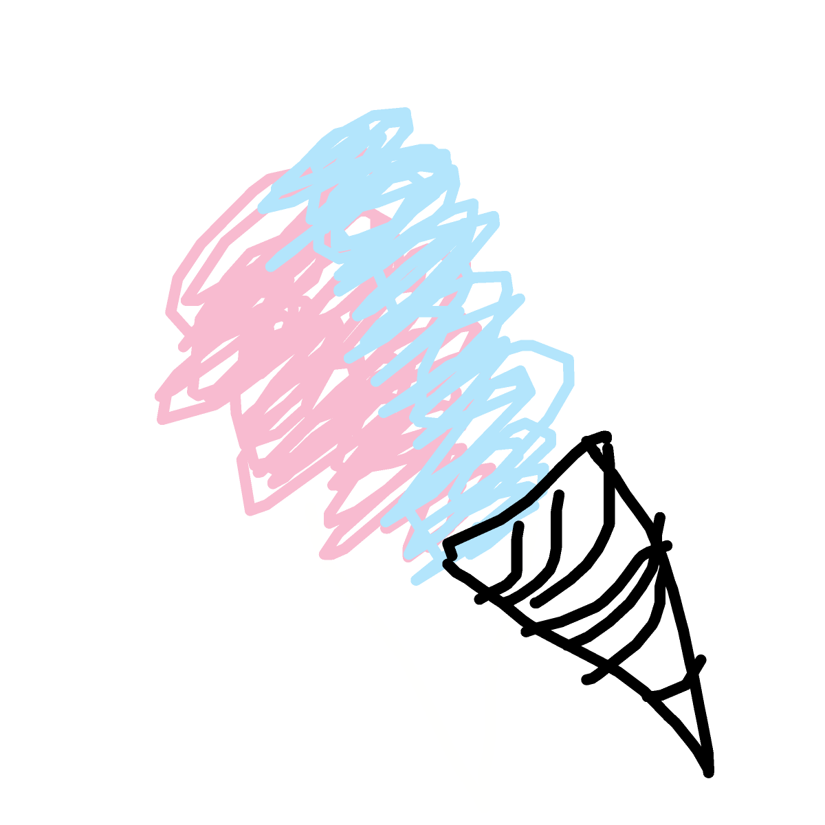 Cotton Candy drawing by bronze-sky-mode