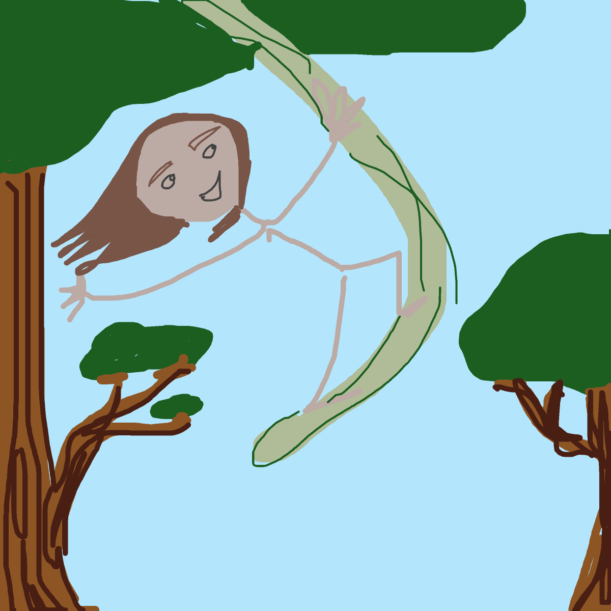 Tarzan drawing by katteklatte