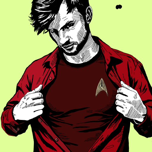 Red Shirt drawing by Bridgitte