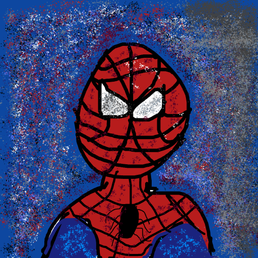 Spider-Man drawing by justin