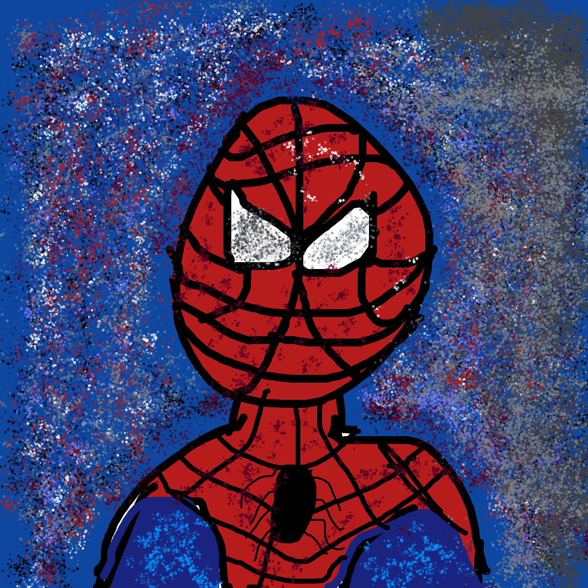 Spider-Man drawing by justin