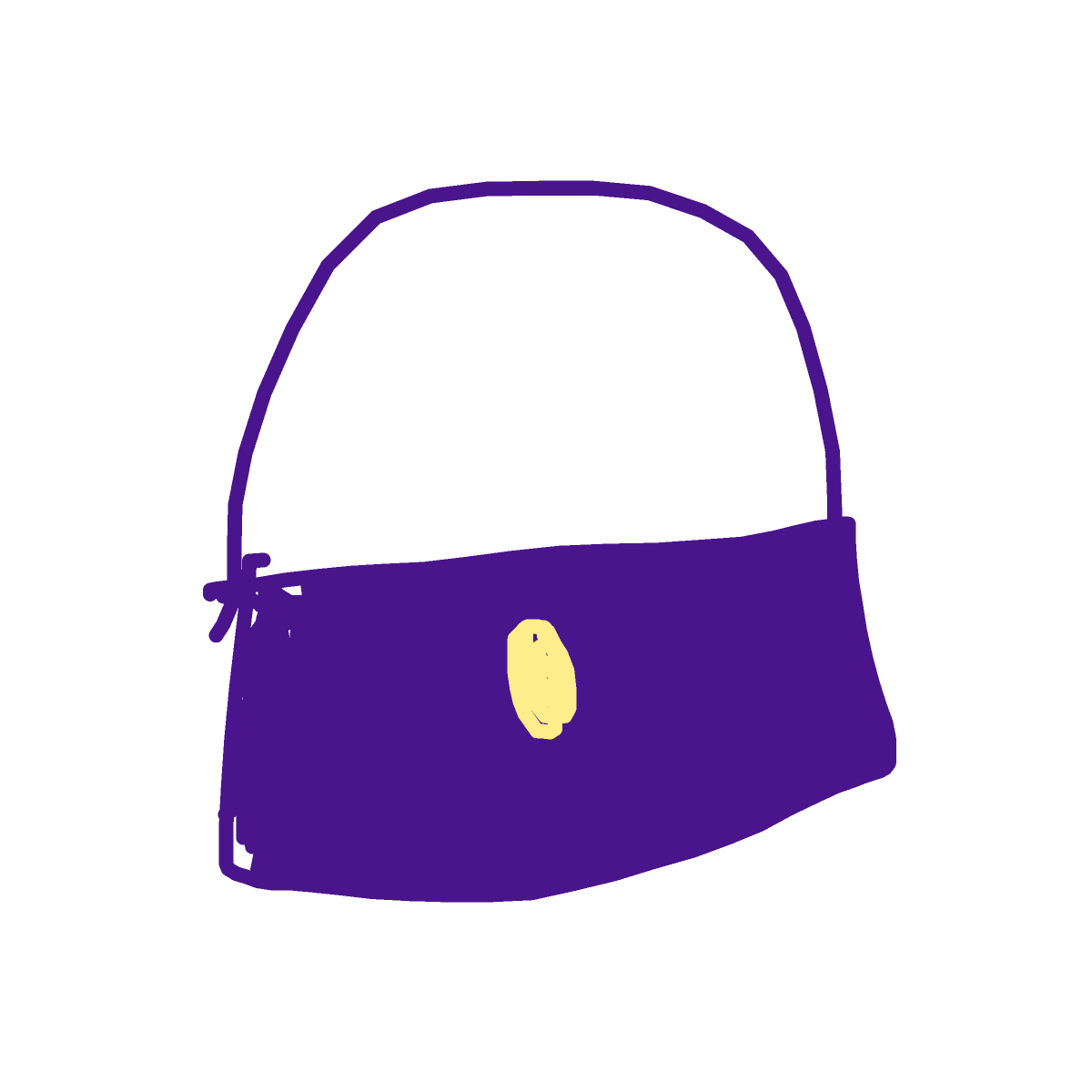 Purse drawing by plus-plum-form