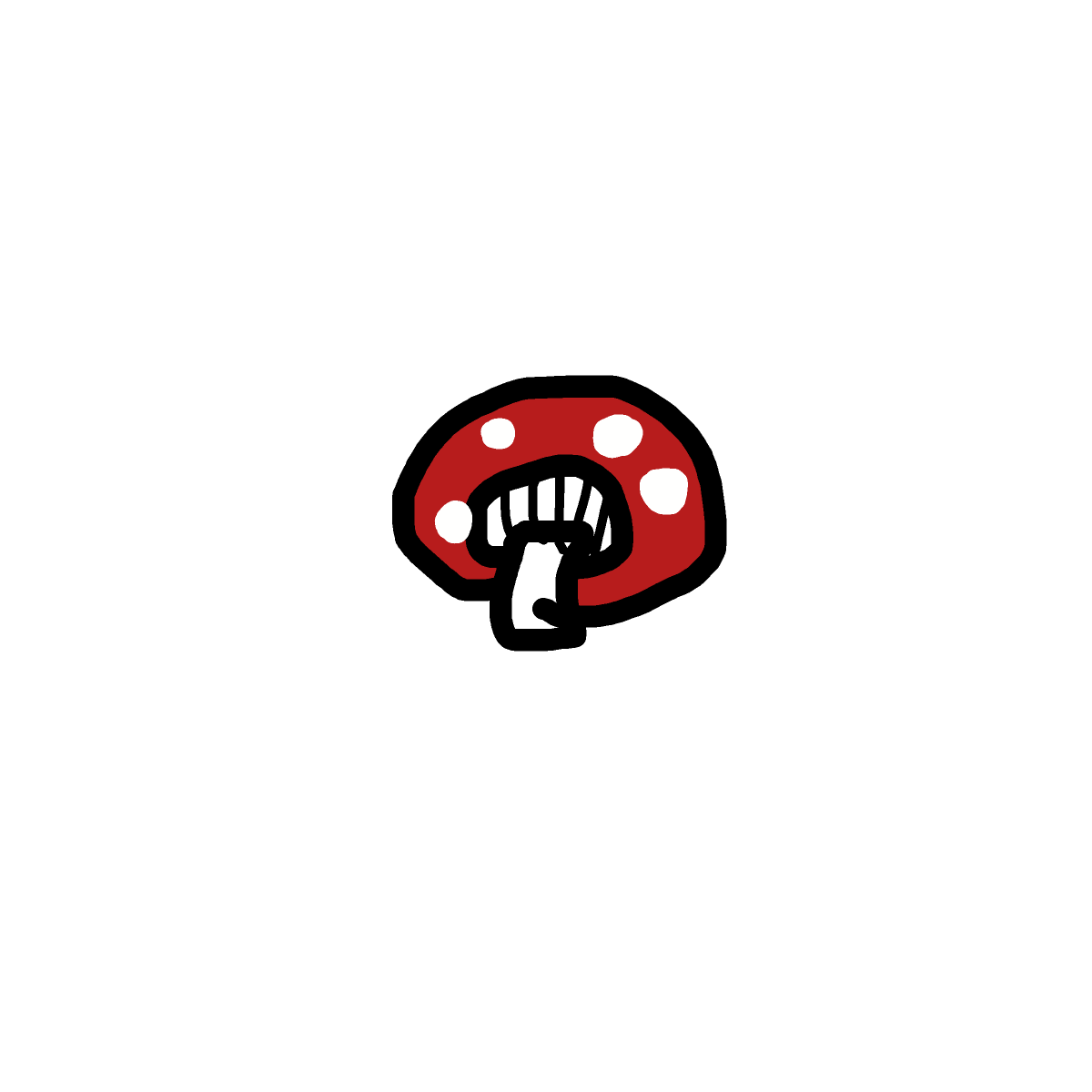Mushroom drawing by brass-sage-way