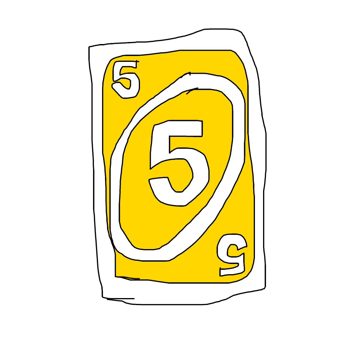 UNO drawing by countnicula
