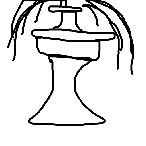 Fountain drawing by mikestam195