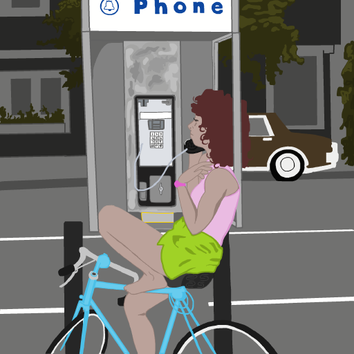 Phone Booth drawing by firecracker