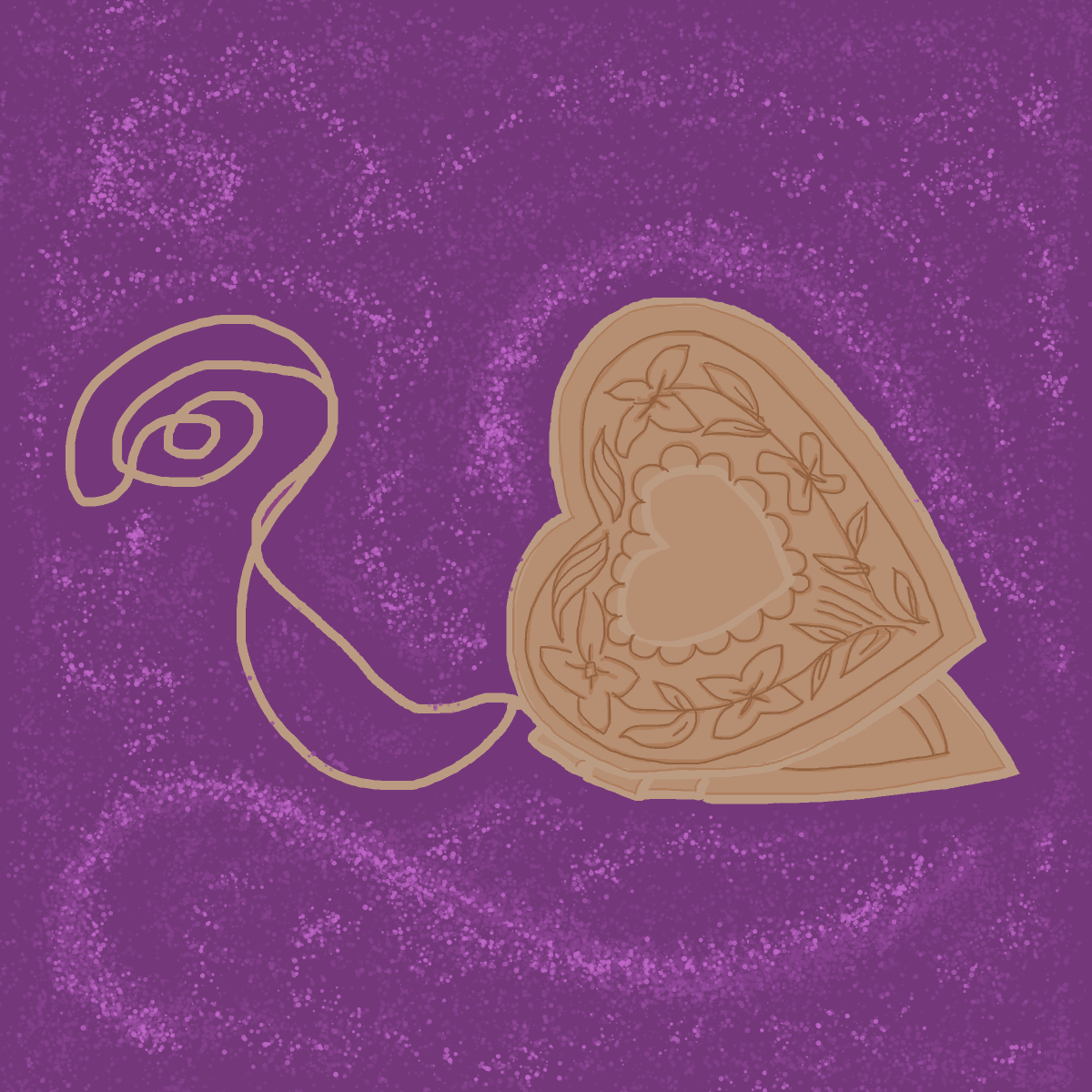 Locket drawing by firecracker