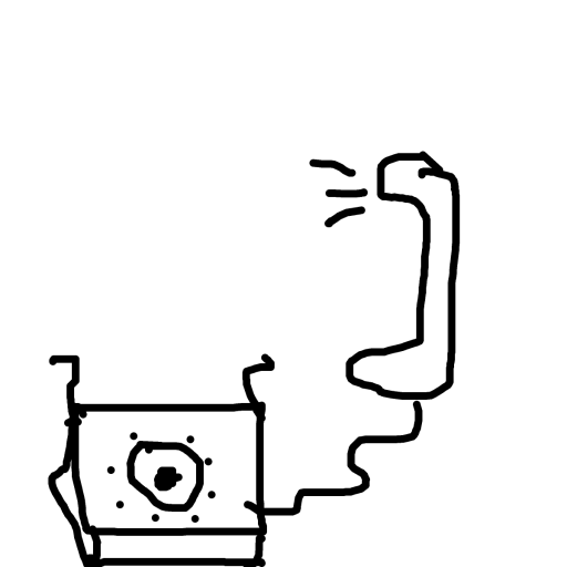 Phone drawing by nyca