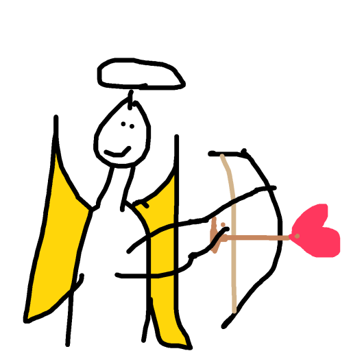 Cupid drawing by el fardoni