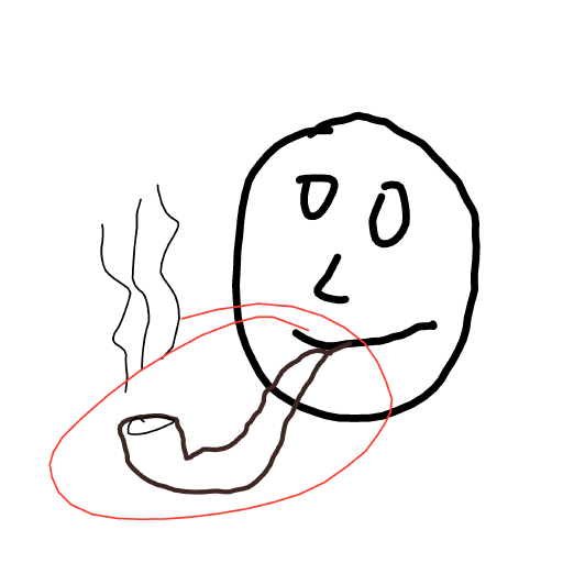Pipe drawing by Nuss