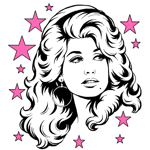 Dolly Parton drawing by wethebambam