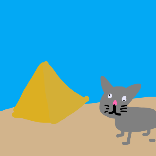 Egyptian Cat drawing by wind-omega-elite