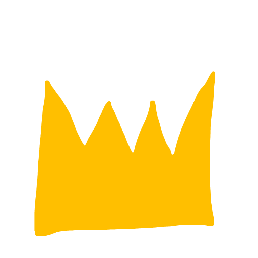 Crown drawing by bia