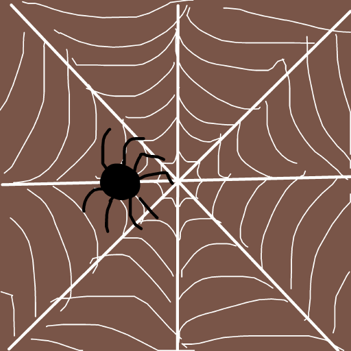 Spider Web drawing by thegreatbeargod