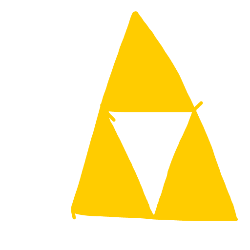 Triforce drawing by jester