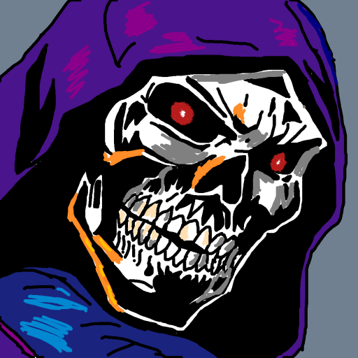 Skeletor drawing by monthra