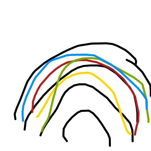 Rainbow drawing by hades