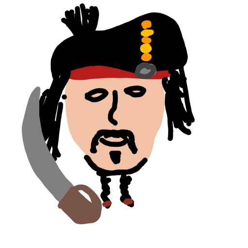 Jack Sparrow drawing by iron-wise-doodler