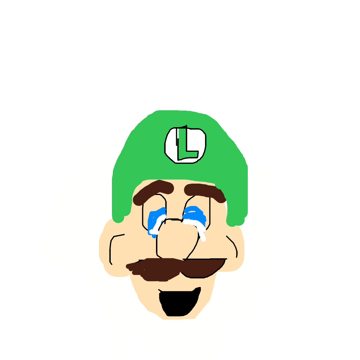 Luigi drawing by tandman
