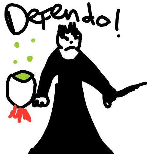 Snape drawing by Timmie