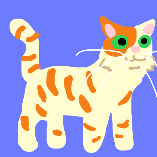 Cat drawing by knoxy