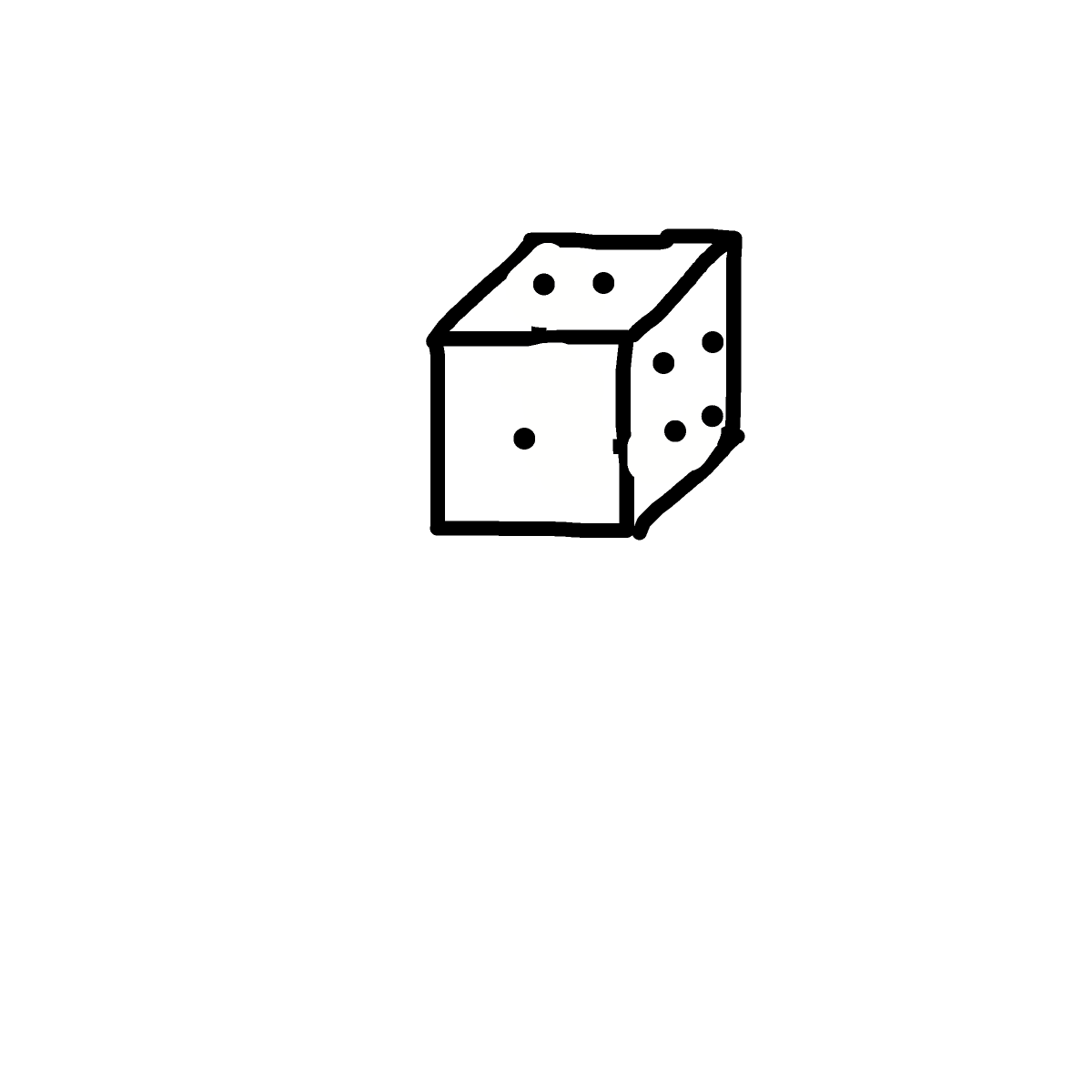 Dice drawing by jake