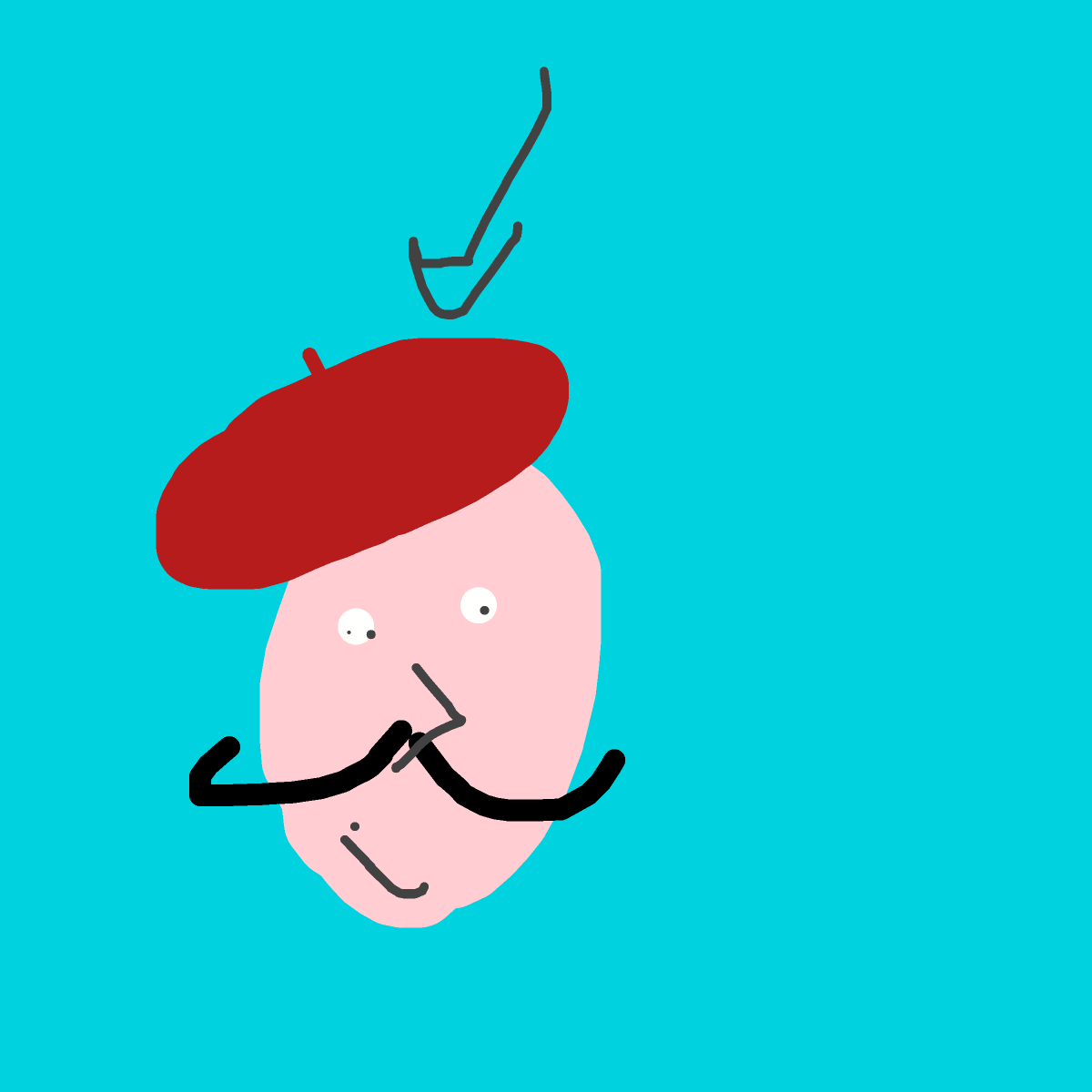 Beret drawing by nice-draw-designer