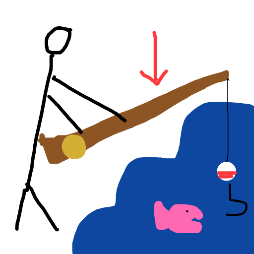 Fishing Rod drawing by iron-sun-pro