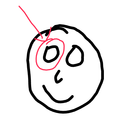 Eye drawing by Nuss