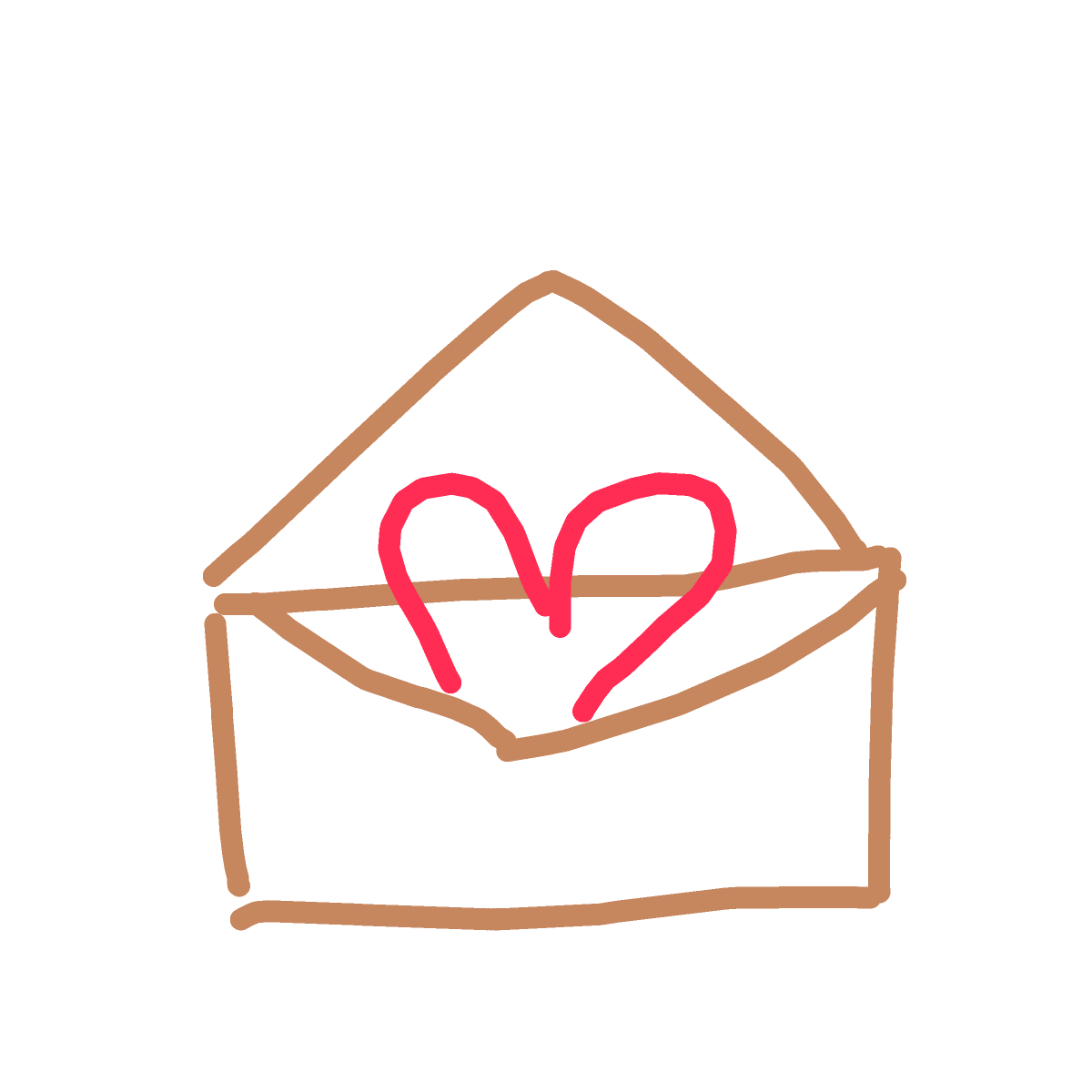 Love Letter drawing by noidea