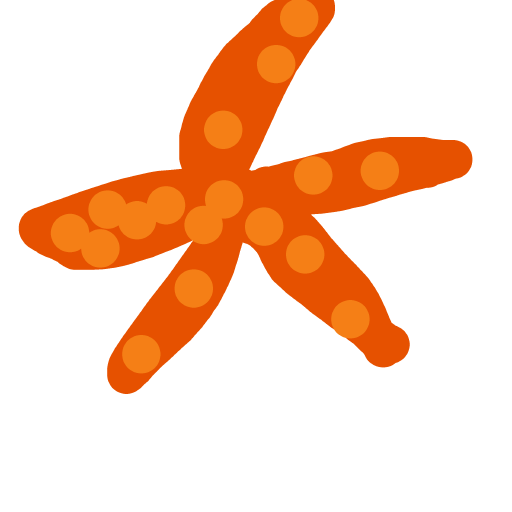 Sea Star drawing by neesh
