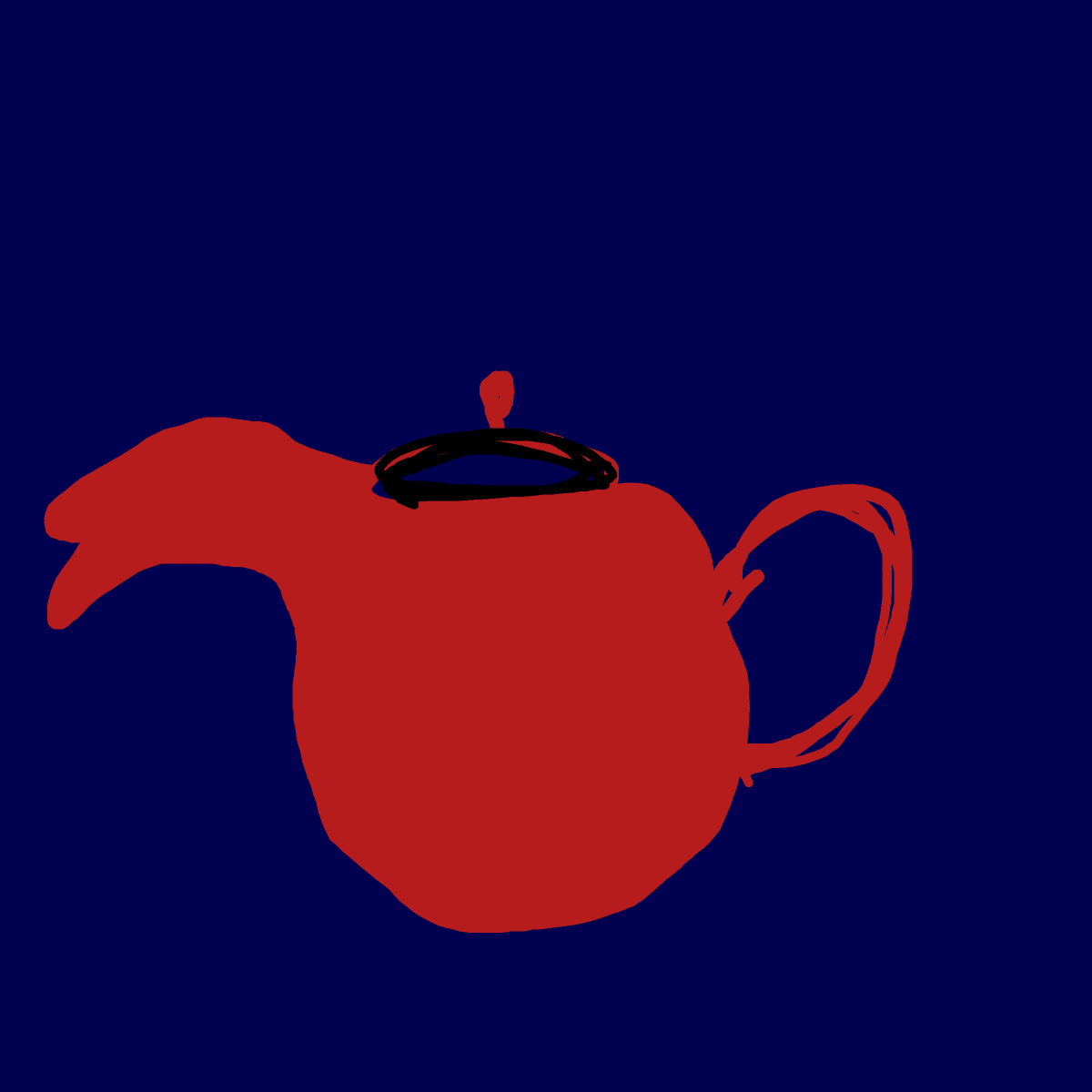 Teapot drawing by base-just-king