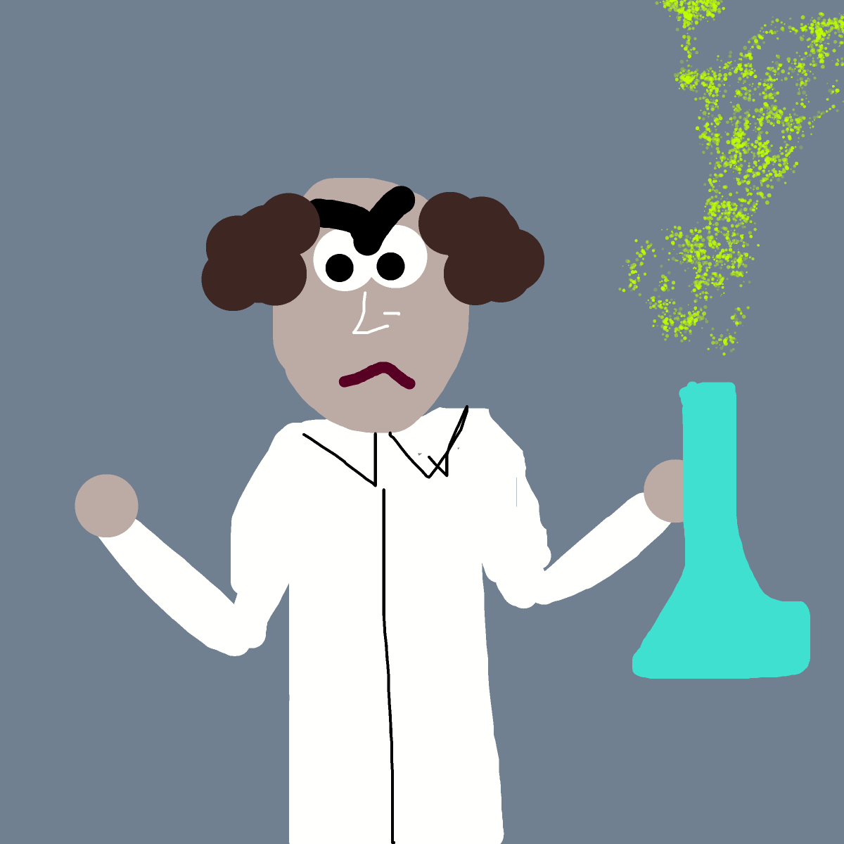 Mad Scientist drawing by nice-draw-designer