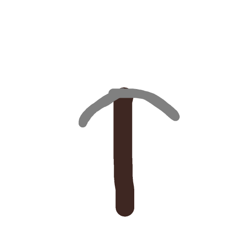 Pickaxe drawing by countnicula