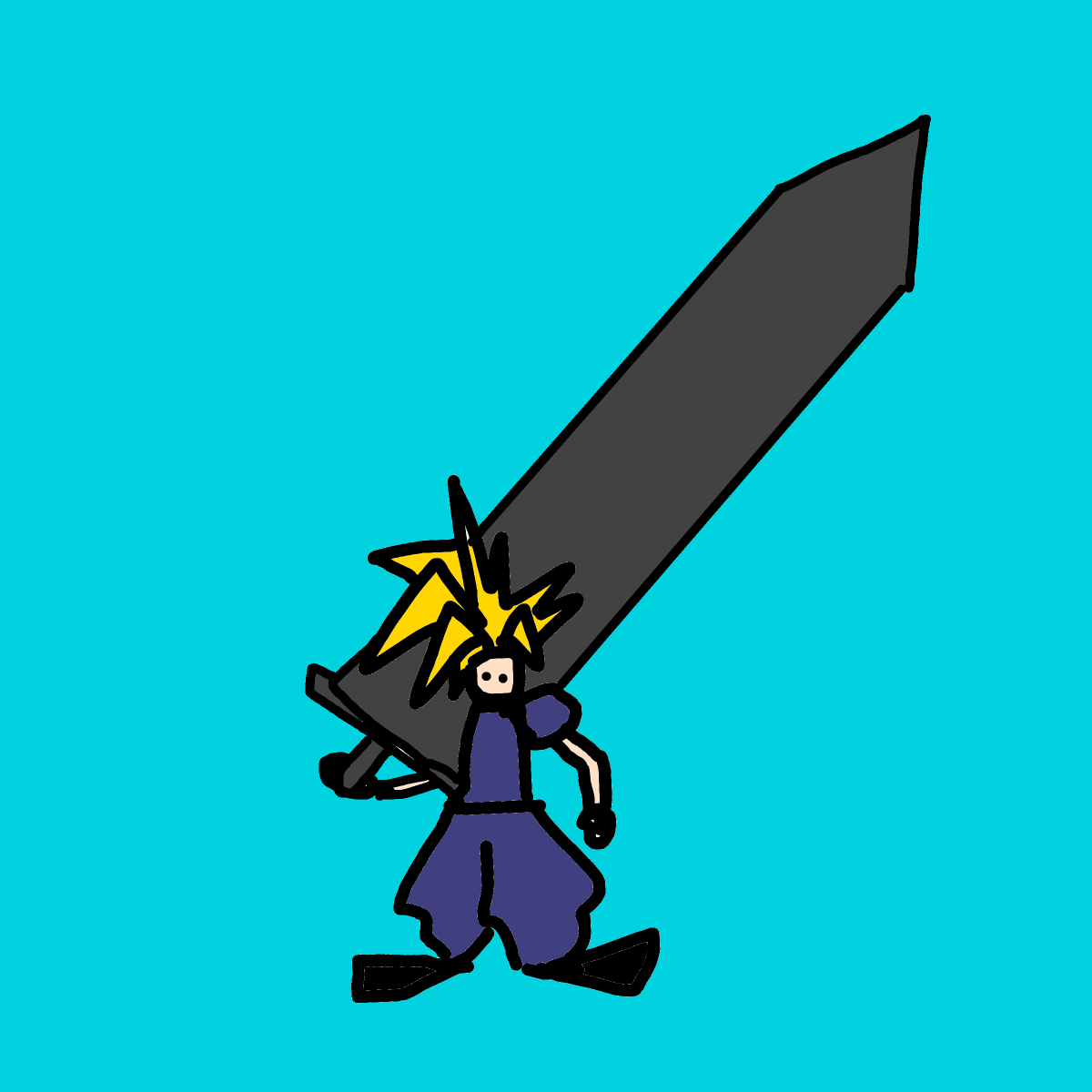 Cloud drawing by knoxy