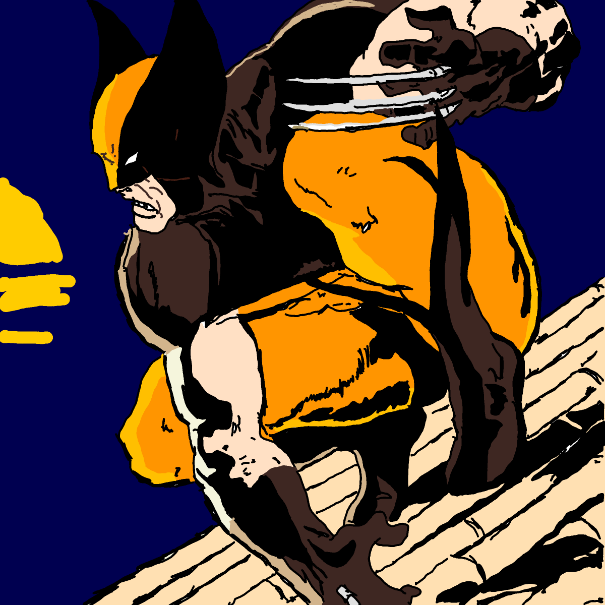 Wolverine drawing by Guardianoflives
