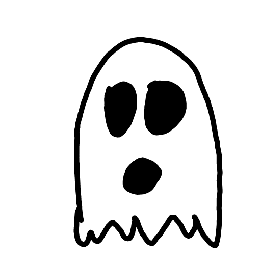 Ghost drawing by ismael