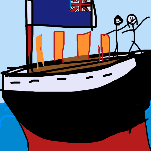 Titanic drawing by shahadudu