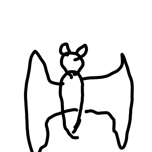 Bat drawing by open-mega-crown