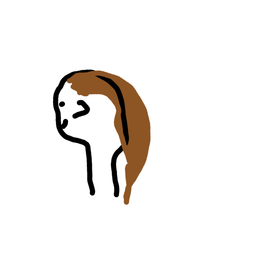 Ponytail drawing by open-mega-crown